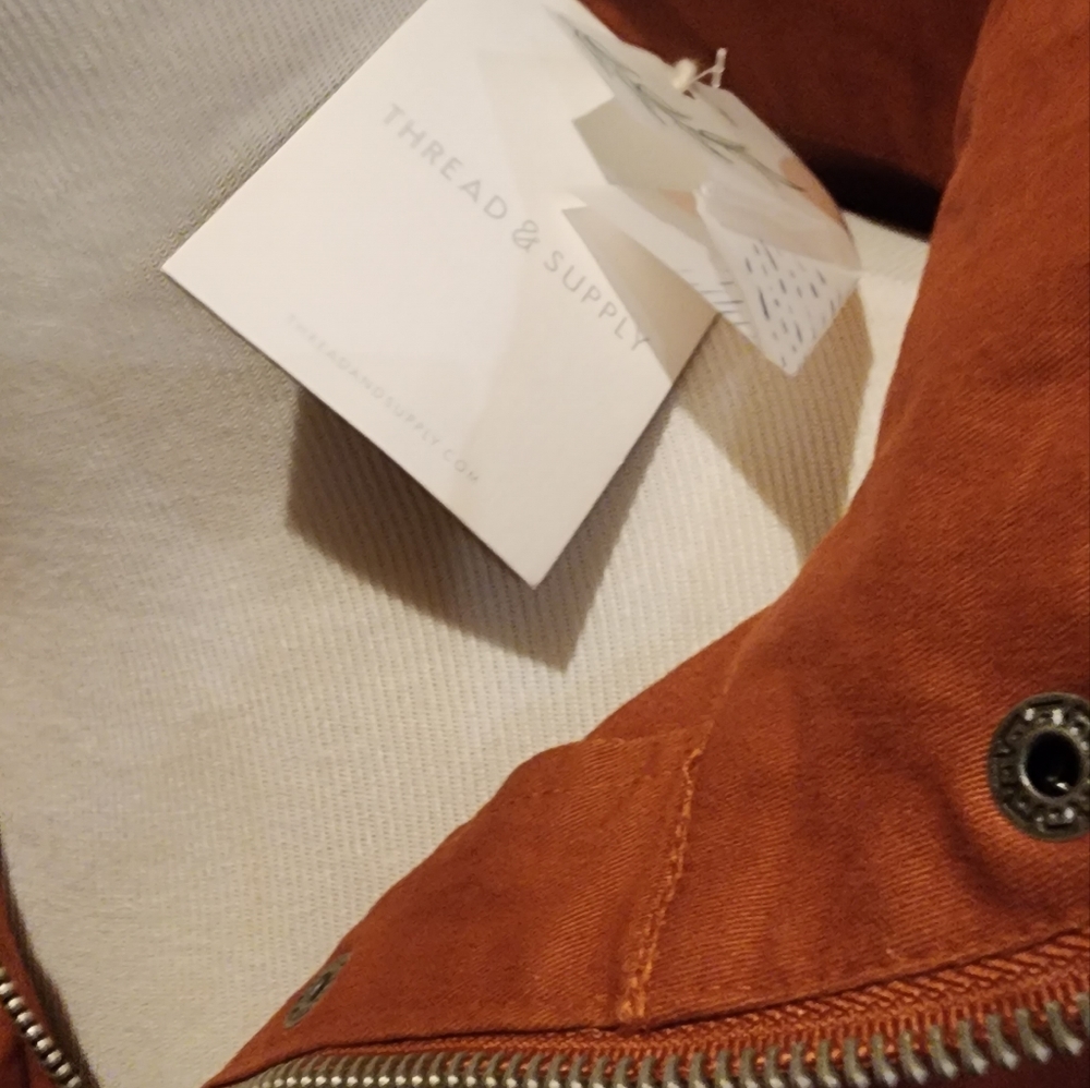 Thread & Supply rust utility jacket - Picture 5 of 6